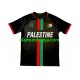 Camisola Club Deportivo Palestino Center Stripre Homem Equipamento Primeiro 2024-2025 Manga Curta